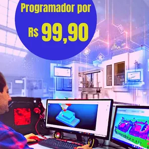 Imagem de capa para o Curso online Programação 4 Axis  PowerMill