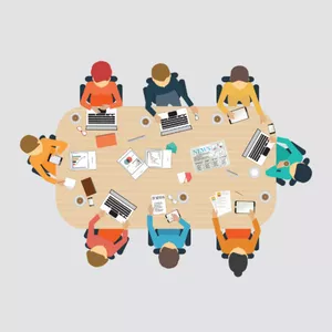 Imagem do curso CURSO: CONDUÇÃO DE REUNIÃO DE TRABALHO 