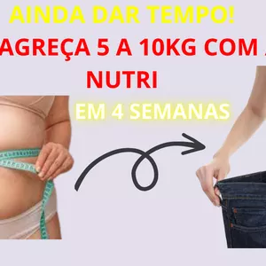Imagem de capa para o Curso online Curso emagreça 5 a 10 kg com a nutri em 4 semanas