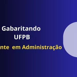 Imagem do curso Gabaritando UFPB - Assistente em Administração 
