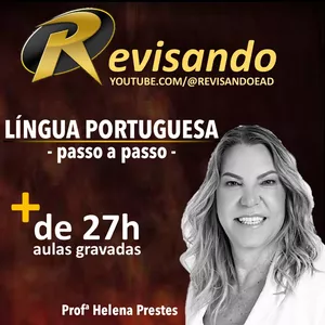 Imagem de capa para o Curso online LÍNGUA PORTUGUESA - PASSO A PASSO