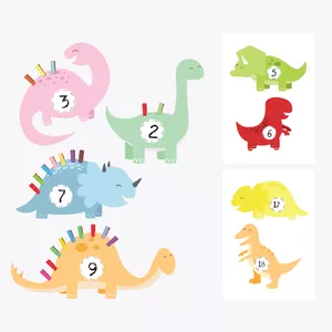 Imagem de capa para o Ebook CONTANDO COM DINOSSAUROS