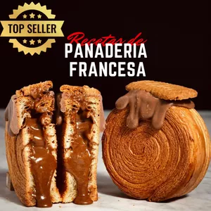 Imagen de portada para Ebook Recetas de Panadería Francesa por la abuela Claude Manuelle