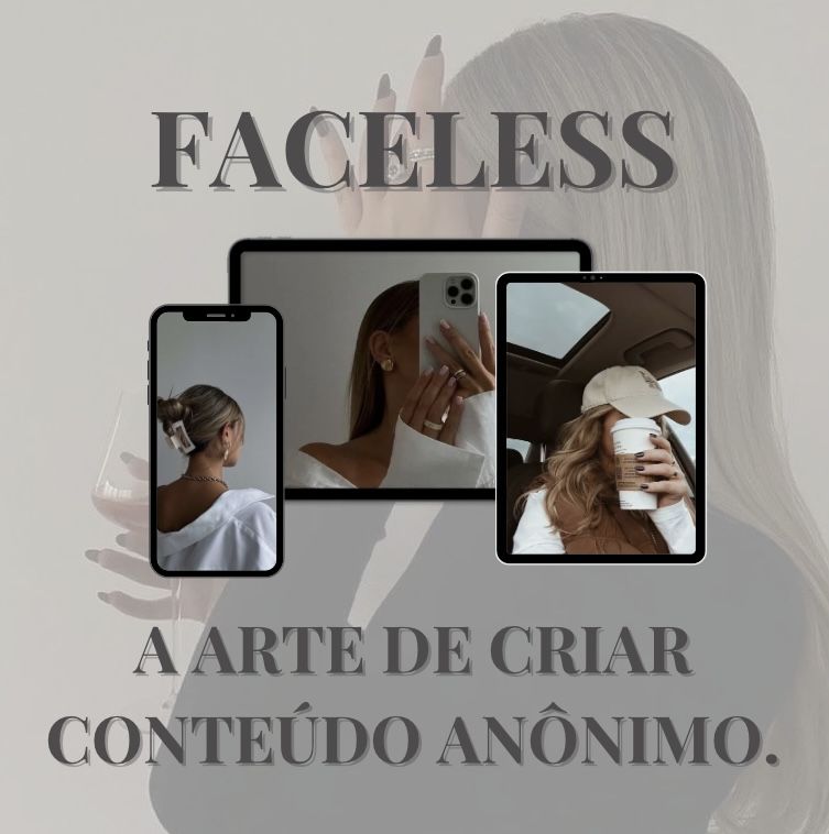 Imagem do curso FACELESS - A ARTE DE CRIAR CONTEÚDO ANÔNIMO.