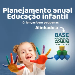 Imagem de capa para o Ebook Planejamento Anual Educação Infantil Crianças bem pequenas ( 1 ano e 7 meses a 3 anos e 11 meses) 