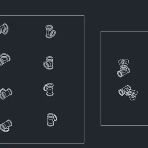 Imagem de capa para o Curso online Isométricos hidráulicos em AUTOCAD (com biblioteca de conexões isométricas)