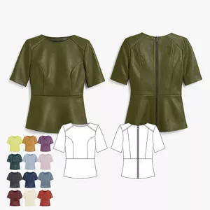 Imagem de capa para o Curso online T-Shirt / Camiseta: Modelagem e Costura em Couro