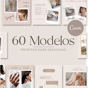 Imagem de capa para o Ebook 60 Modelos de Posts Para Acessórios