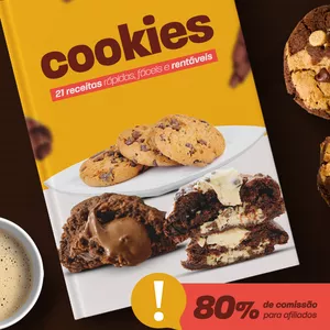 Cookies - 21 receitas lucrativas