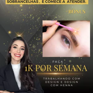 Imagem de capa para o Curso online CURSO DESIGN DE SOBRANCELHAS