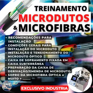 Imagem de capa para o Ebook TREINAMENTO MICRODUTOS &amp; MICROFIBRAS EXCLUSIVO
