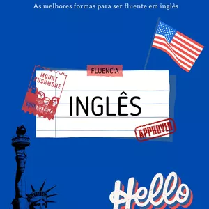 Imagem de capa para o Ebook Ola, Inglês! Seja fluente em inglês com esse passo a passo
