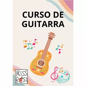 Imagen de portada para Curso online Curso de guitarra desde 0 con música infantil