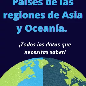 Imagem principal do produto Datos que necesitas saber de los paises de Asia y Oceania