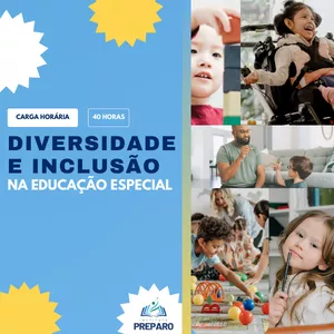 Imagem de capa para o Curso online Diversidade e Inclusão na Educação Especial