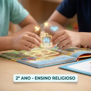 Imagem do curso Ensino Religioso - 2º Ano - Ensino Fundamental Anos Iniciais: 42 Planos de Aulas Completos