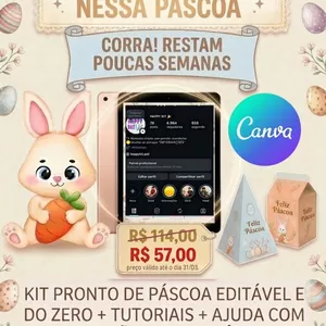Imagem de Kit Páscoa criado por Happykit.pdf na hotmart