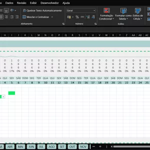 Imagem de capa para o Ebook Planilha de Controle de Hábitos