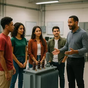 Imagem de capa para o Curso online Transformadores Elétricos - Módulo I