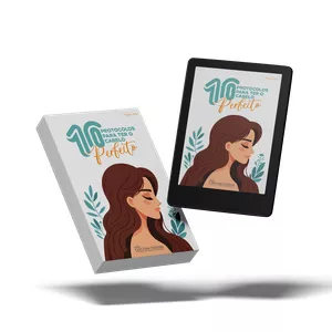 Imagem de capa para o Ebook 10 Protocolos para ter o cabelo perfeito.
