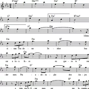 Imagem de capa para o Ebook Me ensina a Te adorar - C (Dó Maior)