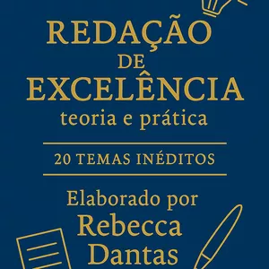 Imagem de capa para o Ebook Redação de Excelência - Farmácia - 20 Temas Inéditos