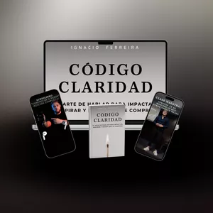 Imagen de portada para Curso online Código Claridad: El arte de hablar para impactar, inspirar y hacer que te compren