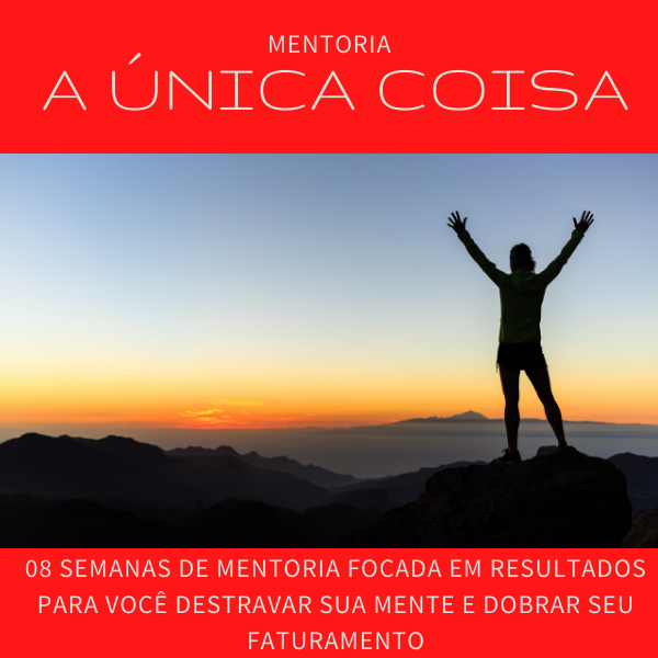 Imagem de Mentoria A ÚNICA COISA criado por consultoria 1 na hotmart