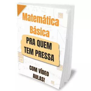 Imagem de capa para o Ebook Apostila de Matemática básica em vídeo aulas