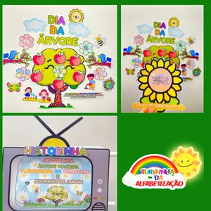 Imagem de capa para o Ebook PAINEL DIA DA ÁRVORE + HISTORINHA INTERATIVA NA TV 