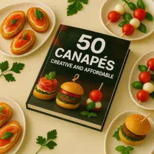 Cover image for Ebook 🥪 50 Creative and Profitable Canapés