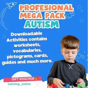 Cover image for Ebook AUTISM ACTIVITIES – PROFESSIONAL MEGA PACK
