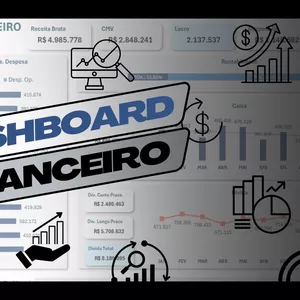 Imagem de capa para o Curso online Dashboard Financeiro