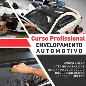 Imagem de Curso Envelopador Profissional de Veículos criado por Matheus na hotmart