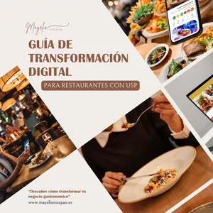Imagen de portada para Ebook Guía de Transformación Digital para restaurantes con USP