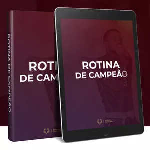 Imagem de capa para o Ebook Livro Rotina de Campeão