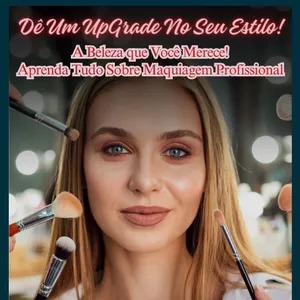 Imagem de capa para o Ebook Profissional da Maquiagem