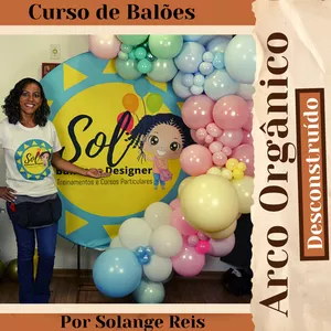 Imagem do curso Curso de Balões Arco Orgânico (desconstruído) 3 em 1