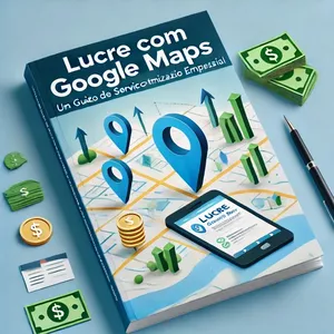 Imagem de capa para o Ebook  Lucre Com Google Maps: Um Guia para Serviços de Otimização Empresarial 