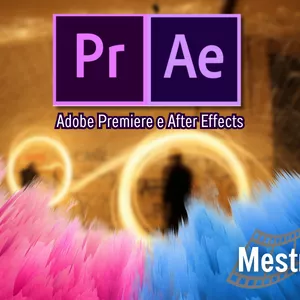 Imagem de capa para o Curso online Mestre Editor - Adobe Premier e After Effects