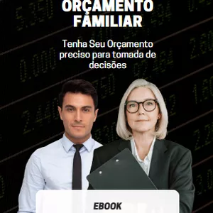 Imagem de capa para o Ebook Planilha de Orçamento Familiar