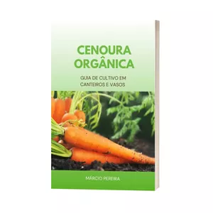 Imagem de capa para o Ebook Cenoura Orgânica