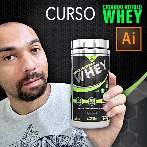 Imagem de Curso Criar Rótulo no Illustrator criado por Eros Cg na hotmart