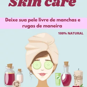 Imagem de capa para o Ebook Natural Skin Care 
