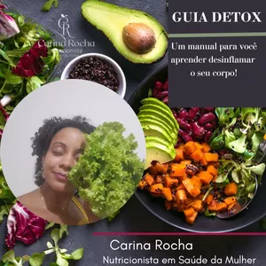 Imagem de capa para o Ebook Guia Detox- Um Manual para você desinflamar o seu corpo