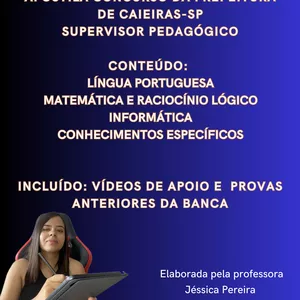 Imagem de capa para o Ebook APOSTILA CONCURSO CAIEIRAS-SP SUPERVISOR PEDAGÓGICO