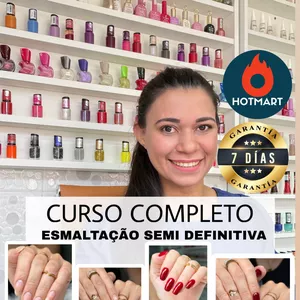 CURSO DE ESMALTAÇÃO SEMI DEFINITIVA