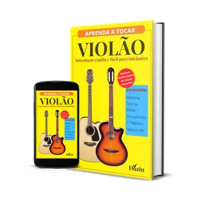 Imagem principal do produto Aprenda a tocar Violão - Introdução rápida e fácil para iniciantes