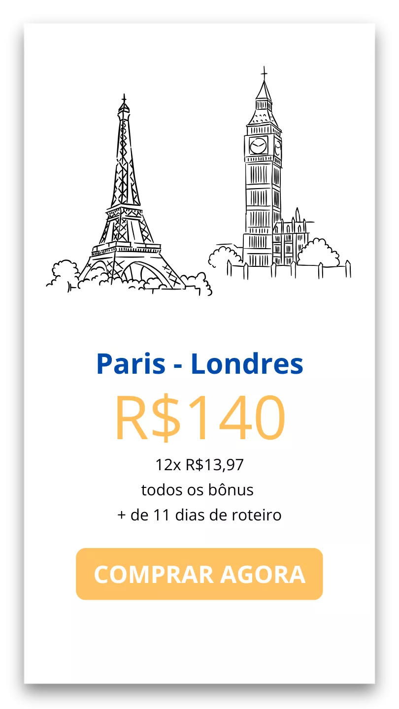 Combo de PARIS E LONDRES 