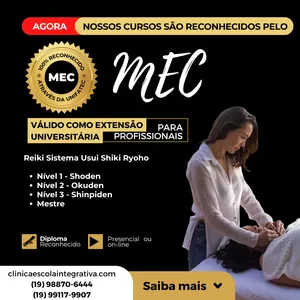 Imagem de capa para o Curso online Curso de Reiki I, II, III, Mestre